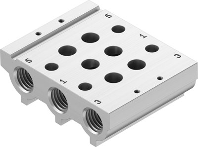 566558 Perfil Distribuidor Festo VABM-L1-10S-G18-2