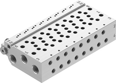 566588 Perfil Distribuidor Festo VABM-L1-10W-G18-8