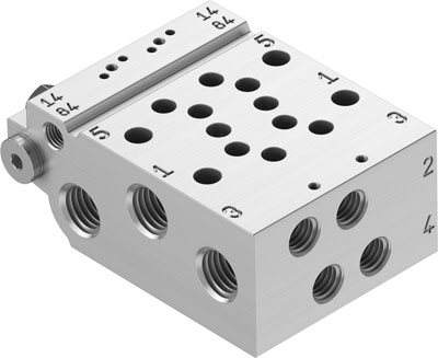 566606 Perfil Distribuidor Festo VABM-L1-10HW-G18-2