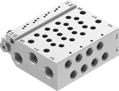 566607 Perfil Distribuidor Festo VABM-L1-10HW-G18-3