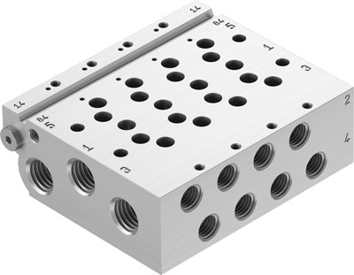 566644 Perfil Distribuidor Festo VABM-L1-14W-G14-4