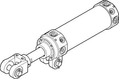 572376 Cilindro Articulado Festo DWC-63- -Y-AB-G