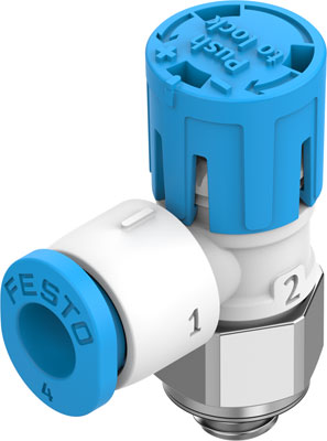 8068743 Valvula De Estrangulacion Y Antirretorno Festo VFOE-LS-T-M5-Q4