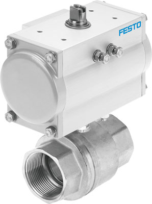8070234 Unidad Actuadora De Valvula De Bola Festo VZBM-A-1/4"-RP-40-D-2-B2-PA10