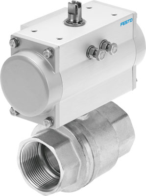 8070247 Unidad Actuadora De Valvula De Bola Festo VZBM-A-11/4"-RP-25-D-2-B2-PB20