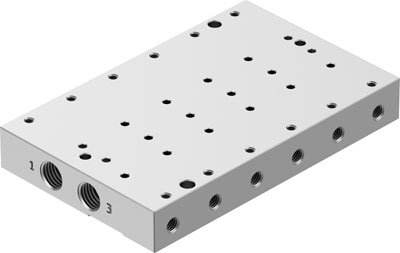 8076388 Perfil Distribuidor Festo VABM-P7-18M-G18-M5-6