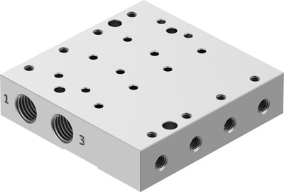 8083543 Perfil Distribuidor Festo VABM-P6-15M-G18-M5-4