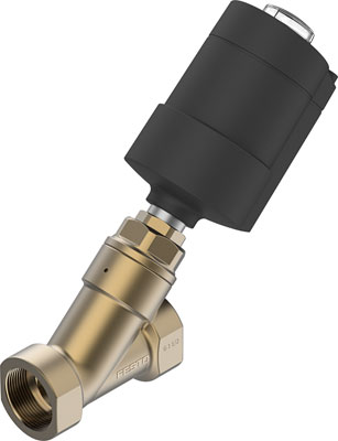 8111587 Valvula De Asiento Inclinado Festo VZXA-A-TS6-40-M6-B1T-15.5-K-75-20-PR-PM