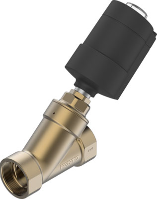 8111603 Valvula De Asiento Inclinado Festo VZXA-A-TS7-2"-M6-B1T-8-K-75-20-PR-PM