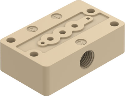 8140319 Placa Base Festo VABS-K2-12S-20-M6-P