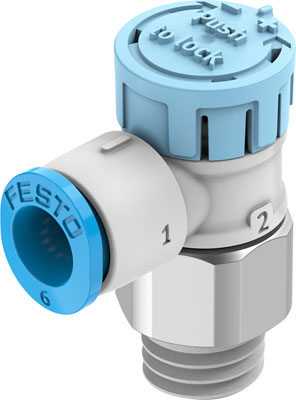 8157627 Valvula De Estrangulacion Y Antirretorno Festo VFOE-LS-T-R18-Q6-F1A