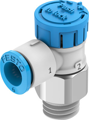 8157639 Valvula De Estrangulacion Y Antirretorno Festo VFOE-LE-T-R18-Q6-F1A