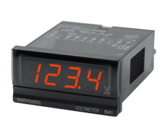 BA1 panelmeter digital voltmeter y ammeter Hanyoung Hanyoung